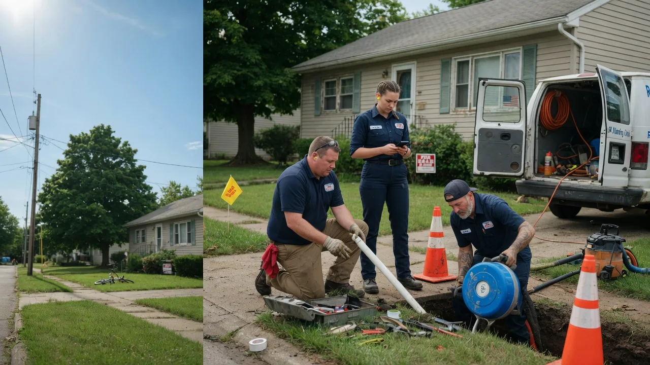 Sewer Line Repair in Laceyville, PA near me